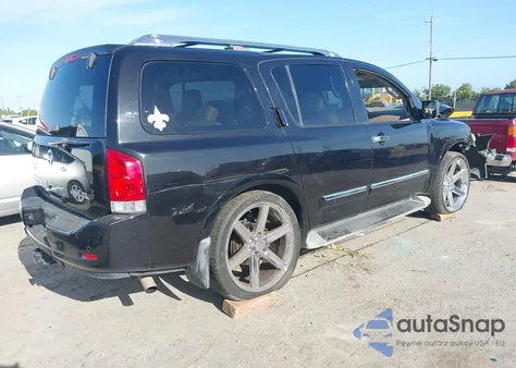 2012 Nissan Armada Sl from USA, damaged, VIN 5N1BA0ND7CN621997